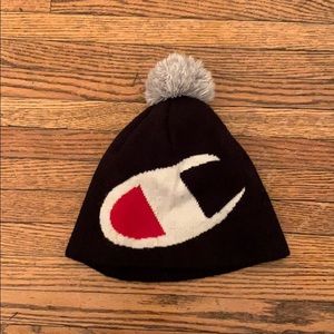 Champion Toque with pom pom